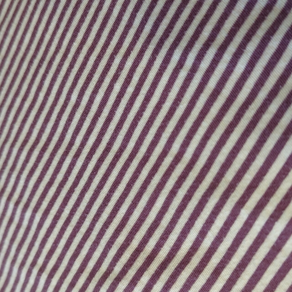 PacSun Purple & White Striped Tshirt - Small - Picture 2 of 6
